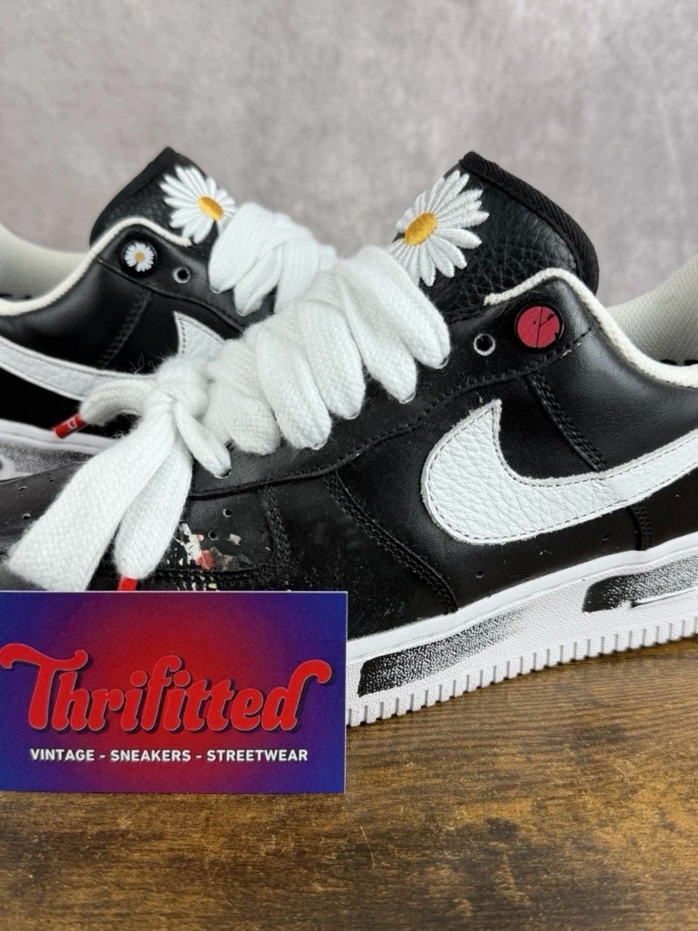 Nike Air Force 1 Low G-Dragon Peaceminusone Para-Noise Size 7 AQ3692-001 OG Rare
